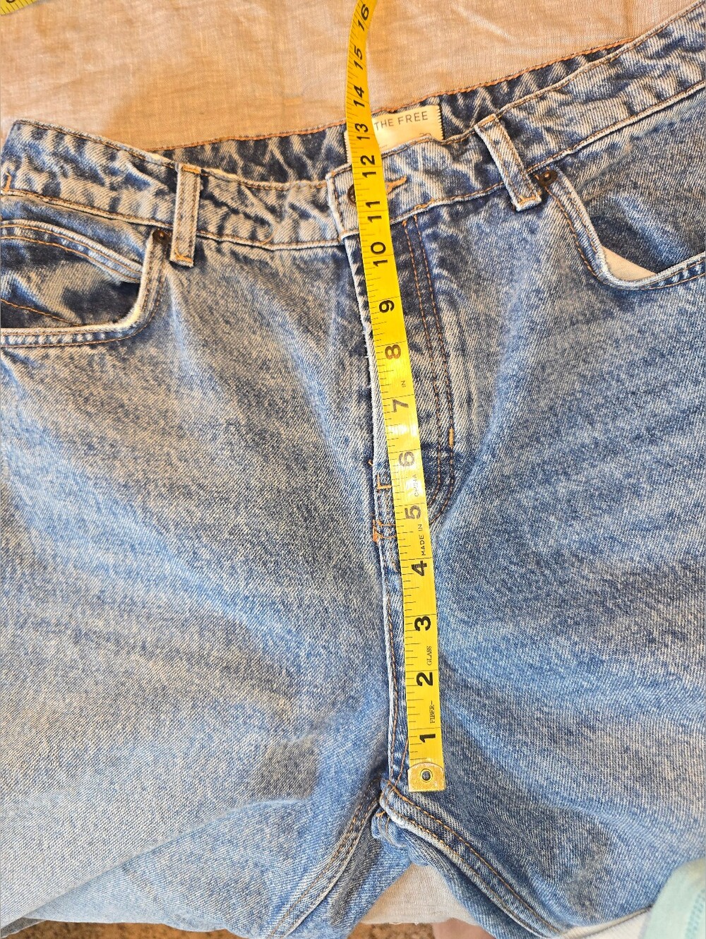 WE THE FREE HIGH RISE CROPPED JEANS 29 - Picture 6 of 10